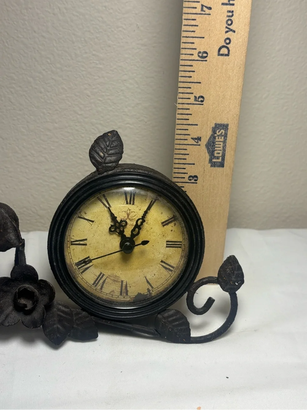 Vintage‎ Cafe des Marguerites Iron Bird Clock